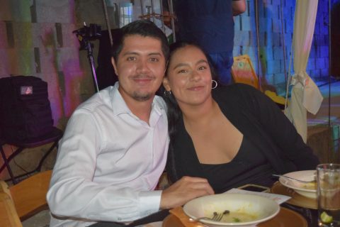 Yonatan Vega y Jennifer Sánchez.