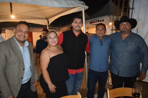 Hubert Lara, Jaqueline Muñoz, Francisco García, Alonso Herrera y Rafael Delgado.