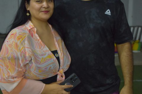 Jhoselinn Figueroa y Oscar Chacón. 