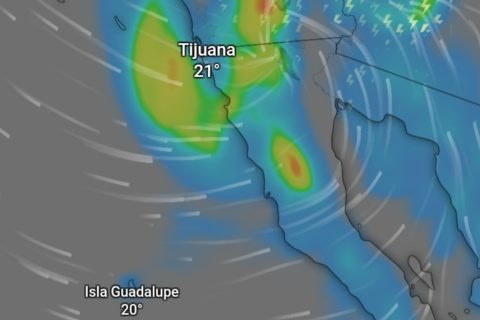 Advierte la CEPC por lluvias y vientos fuertes