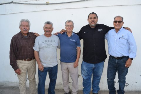 Enrique Smith, José Luis Meza, Francisco Zepeda, Alejandro Islas y Alfonso Cuesta.