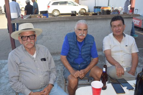 Alfredo Navarro Rodríguez, Marco Brown y Ramiro Díaz Ramírez.