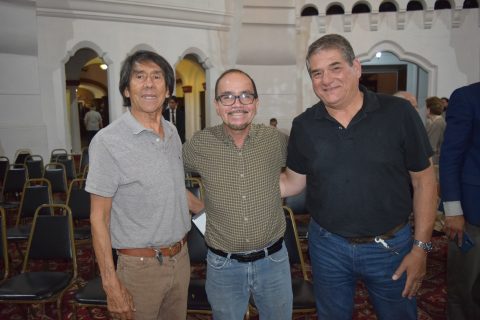 Atanasio Cordero Ruelas, Oscar Chacón y Héctor Meixueiro.