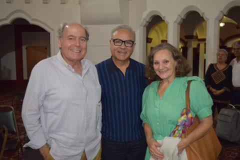 Jaime Farber, Daniel Hernández Soto y Patricia Data Farber.