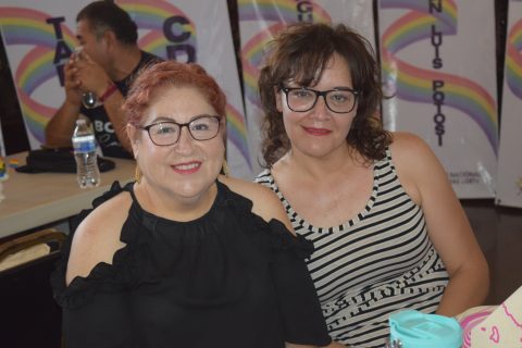Ligia Pérez Muñiz y Laura Gutiérrez. 