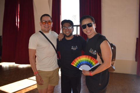Omar Camba, Luis Guardado y Alfredo Wong.