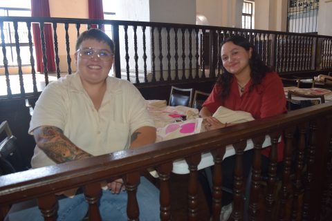 Mónica Medina y Melani Soto.