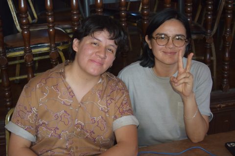 Nidia Rosales y Jords Jords. 