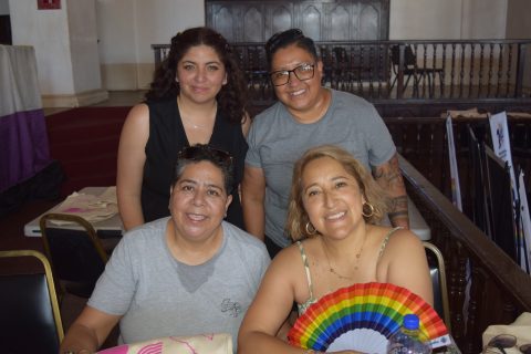 Jenny Gazca, Paz Barrón, Mariana Osiris y Paty Roldán, de Puebla y Zacatecas.