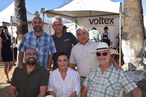 Adrián Bañaga, Ramón Quintero, Arturo López Juan, Gustavo Salazar, Diana Montfort y Rafael Álvarez. 