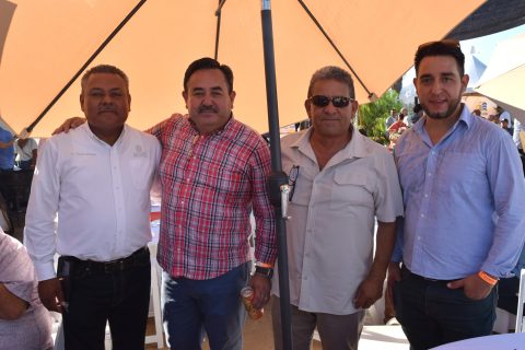 Carlos Campos, Ricardo Herrera, Jorge Alberto Magaña y Germán García. 