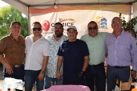 Enrique Sánchez, Marco Carlón, Francisco Mondragón, Humberto Migoni, Alfonso Morales y Jaime Quintero formaron el equipo de Comice.