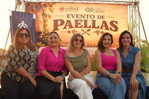 Maday Illán, Flora Torres, Martha Zavala, Lucía Aguirre y Ana Gloria Estrada.