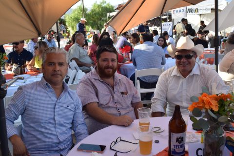 Carlos Brasil, Carlos Romo y Joaquín Castillo.