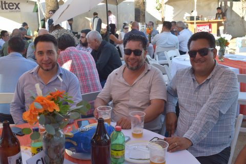 German García, Marco Antonio Flores y Fredy Martínez.