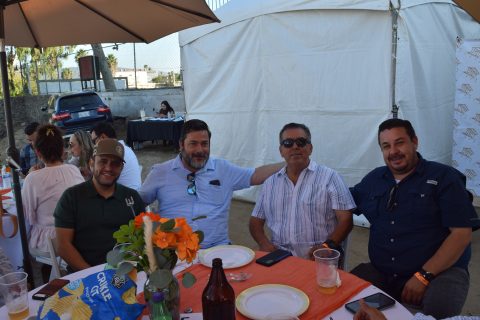 Noe Bustillos, Oscar Pastillas, Jorge López y Edgar Osuna. 