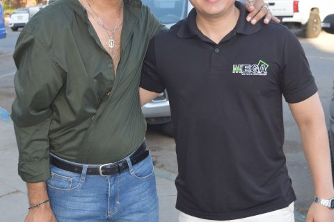 Venny Araujo y Rubén Espinoza.