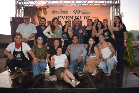 Los cocineros felices con su participación.