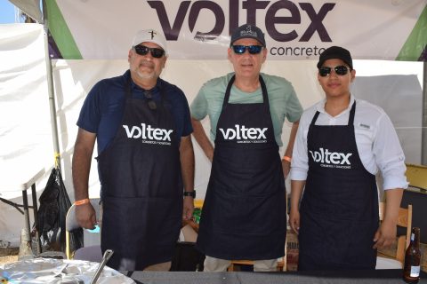 Luis Pérez, Carlos Vivanco y Santiago Rojas. 
