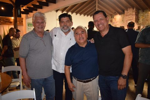Mario Zepeda, Max Adame, Arturo López Juan y Carlos Ibarra.