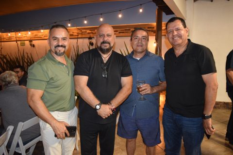 Andrés Jiménez, Fernando Guzmán, Miguel Ángel Morán y Carlos Ibarra.