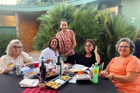 Lilian Petterson, Martha Vega, Fernanda Pérez, Elsa María Prieto y Lulú Foglio.
