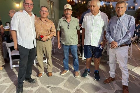 Javi Martínez, Alejandro Castanedo, Piro Olvera, Ernesto De la Parra y Eduardo Echegaray.
