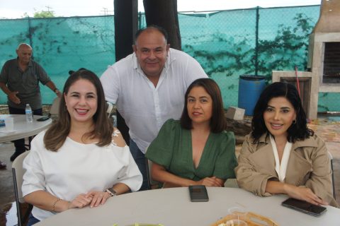 Kenya Marín, Marco Antonio Fregoso, Xiomara Ruiz y Edith Méndez.