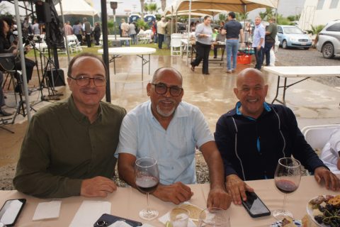 José Manuel Ruiz, Eliodoro Gutiérrez y Daniel Muñoz.
