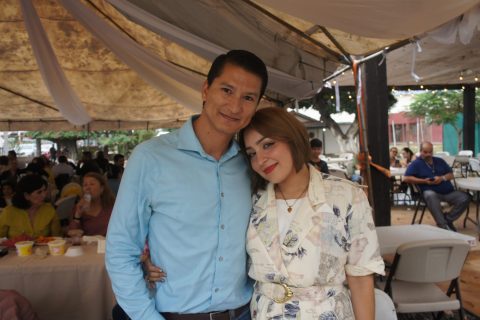 Joatam De Basabe y Jazmín Félix.