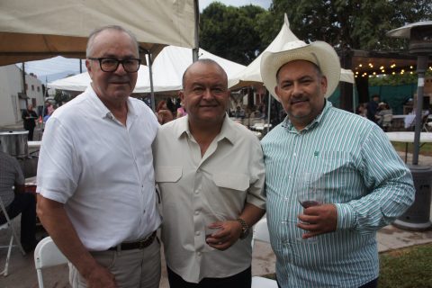 Daniel Quintero, Marco Antonio Estudillo y Gustavo Rodríguez.