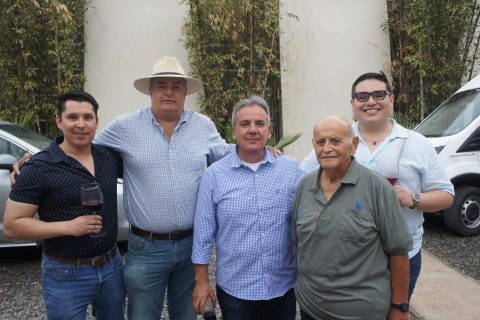 Alejandro Farfán Ojeda, Daniel Jaime, Martín Rodríguez, Enrique Chapela y Alejandro Alcalá.