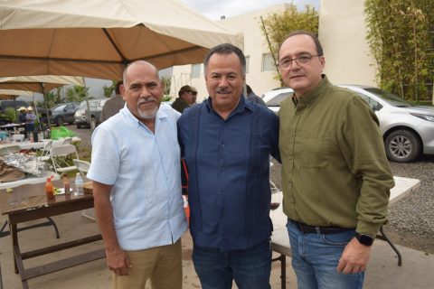 Heliodoro Gutiérrez, Raymundo Carrillo y José Manuel Ruíz.