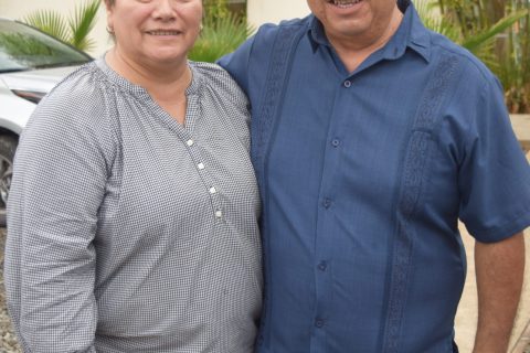 Claudia Barajas y Raymundo Carrillo.