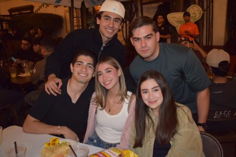 Salvador, Allan, Alexis, Emily y Fernanda.