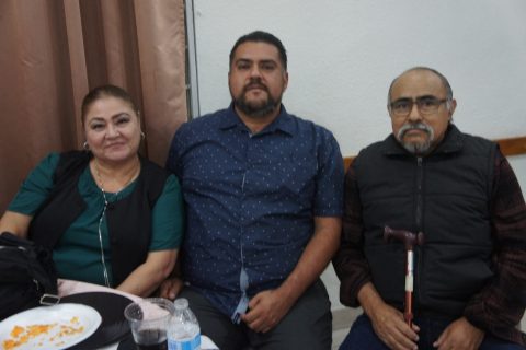 Lupita Díaz, Antonio Aguilar y Marco Antonio Aguilar.