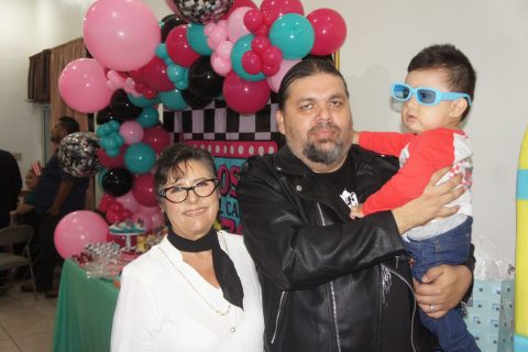 Rosio Lluhen, Juan Hernández y Erick.