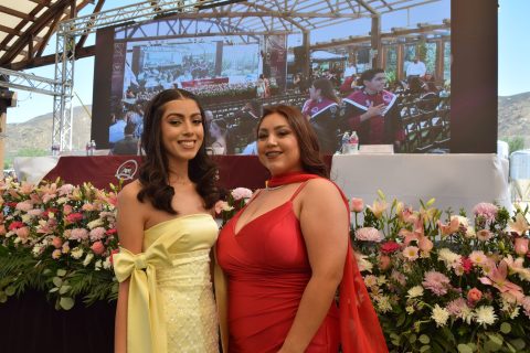 Lesly Rochín y Joana Chávez.
