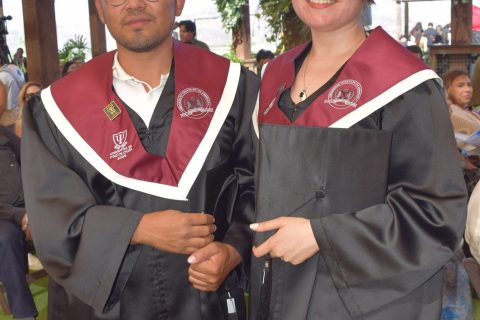 Ulises Cueto Moreno y Yukiko Duarte.