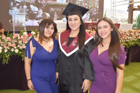 Alitza García, Lilibeth Cárdenas y Suza García.