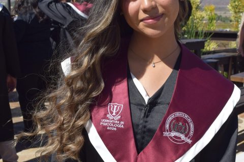 Jaqueline Ruiz, egresada de Psicología.