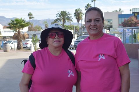 Olivia Montes y Nora García.