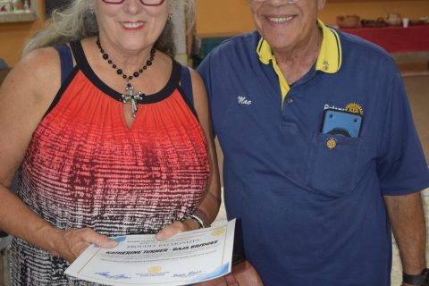 Katherine Turner y Mac Ghaderpanah.