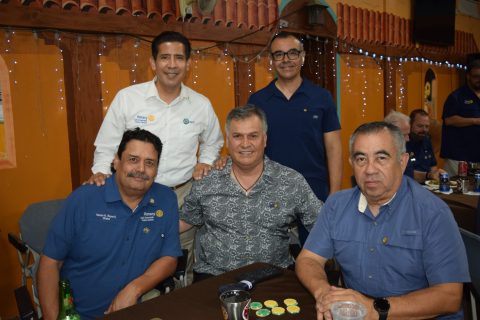 Francisco Acosta, Pedro Cota, Héctor Reyes, Oscar González y Héctor Navarro.