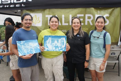 Andrés, Cansadra, Miranda y Miriam.