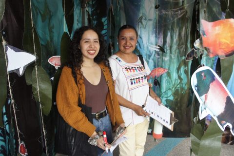 Ruth y Karina.