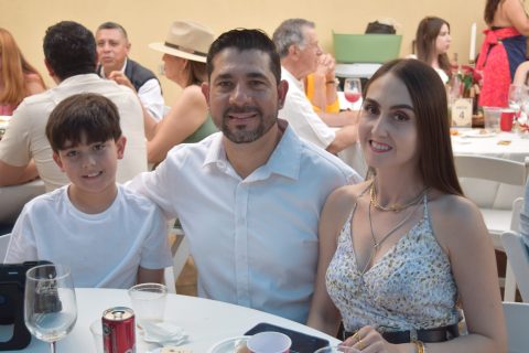 La familia García Ponce disfrutó la agradable tarde.