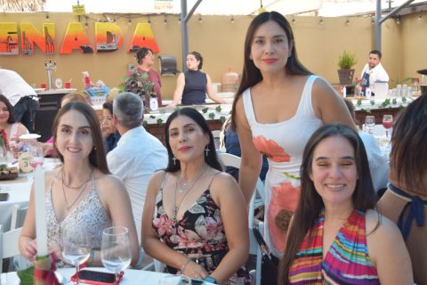 Brenda Ponce, Bris Vázquez, Blanquita Sánchez y Nadua Dajlala.