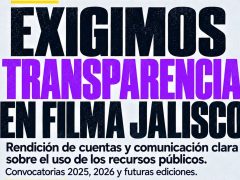 Cineastas jaliscienses reclaman transparencia