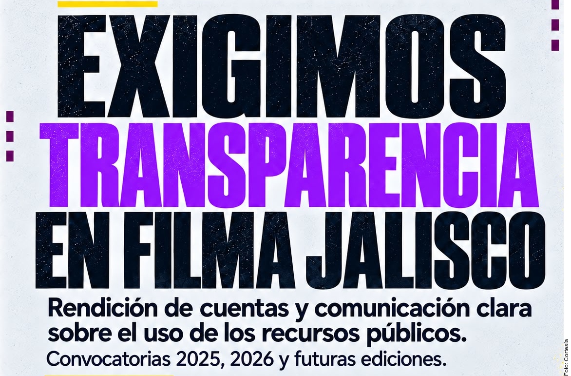 Cineastas jaliscienses reclaman transparencia